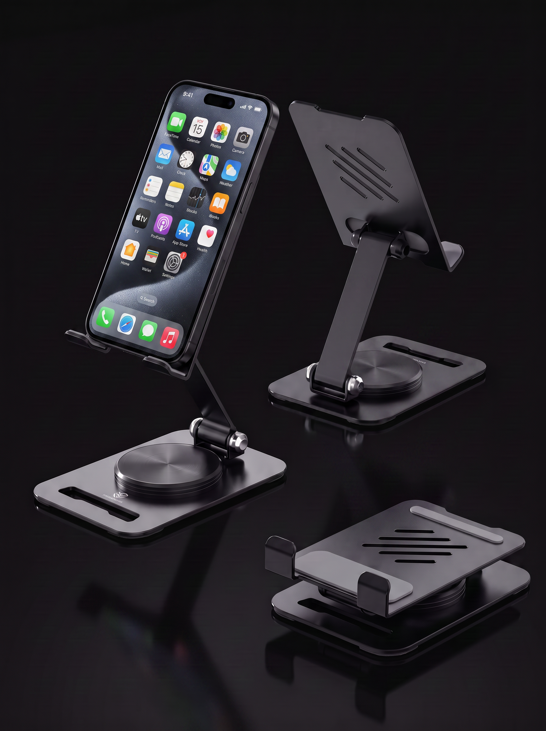 Noctrum FlexStand 360° — Premium Verstelbare Telefoon- & Tabletstandaard
